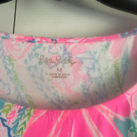 NWOT Lilly Pulitzer Geanna Short Sleeve Swing Dress - Picture 6 of 6